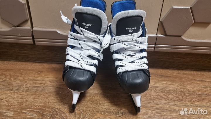 Коньки хоккейные детские Oroks (Декатлон) 30 р
