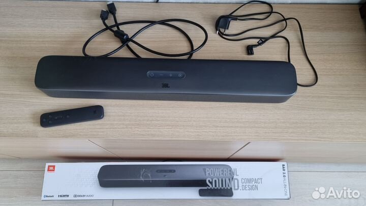 Саундбар JBL BAR 2.0 All-in-One черный