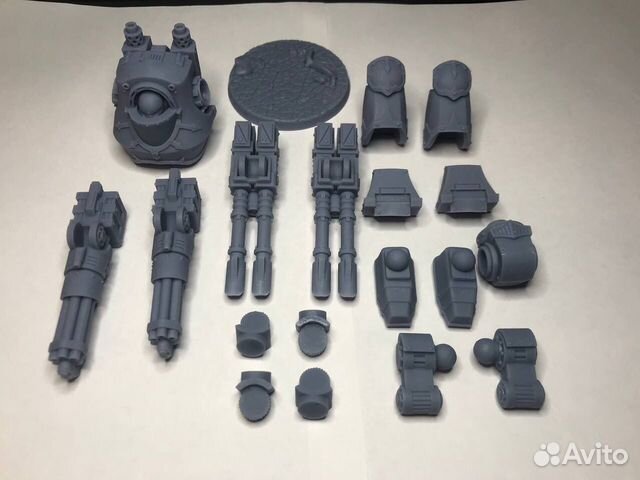 Warhammer 40000 миниатюры Contemptor Dreadnought