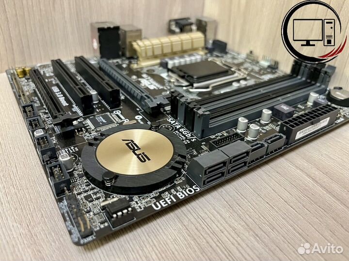 Материнская плата 1150 asus Z97M-plus (с дефектом)