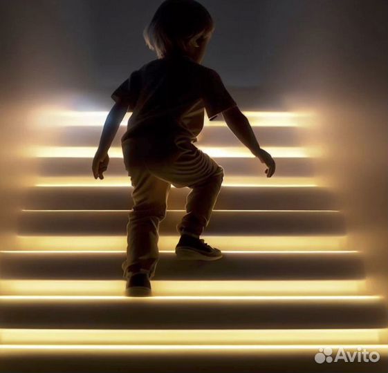 Подсветка лестницы с датчиком движения