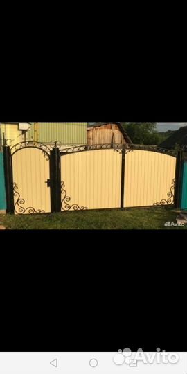 Кованые ворота и калитки