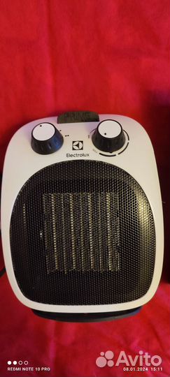 Тепловентилятор Electrolux 1500вт