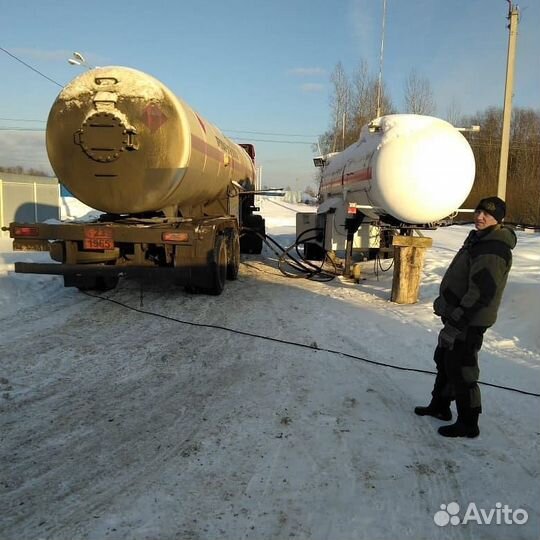 Заправка газгольдера