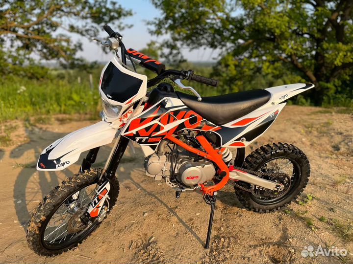 Мотоцикл Kayo basic TT125EM pitbike Б/У