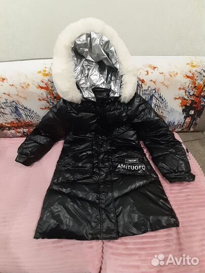 Куртка пуховик для девочки