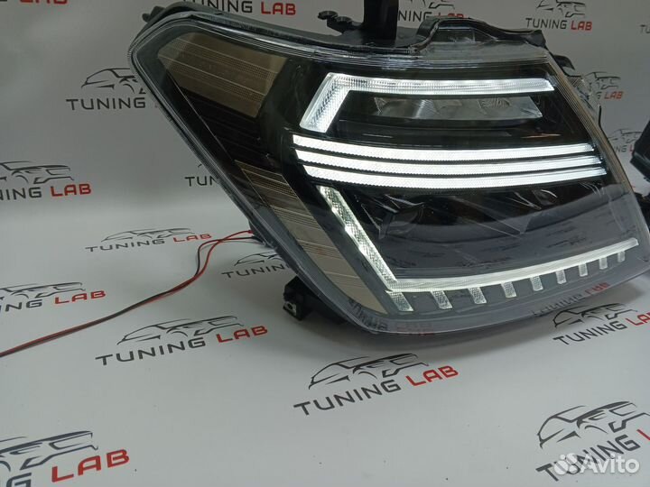 Nissan Patrol Y62 тюнинг Фары Фара Оптика LED