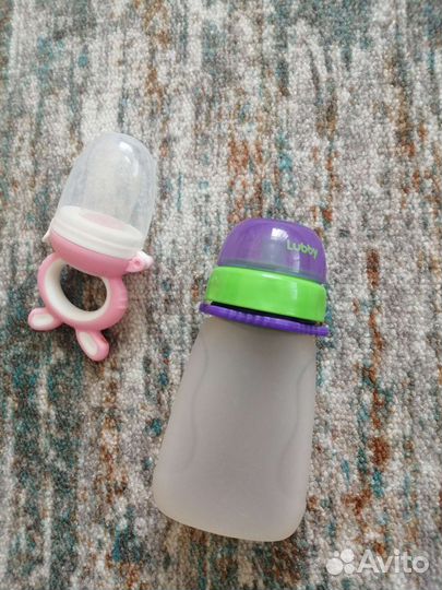 Ниблер и бутылочка для пюре