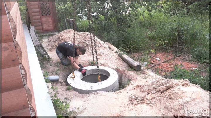 Септик под ключ. Рассрочка 12 мес