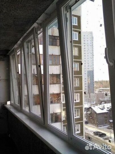 Пластиковый балкон пвх под ключ
