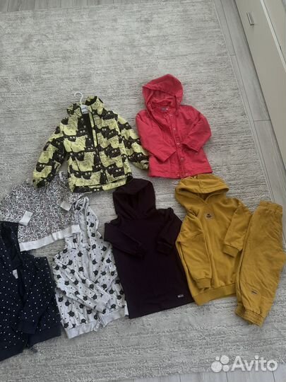 Вещи пакетом для девочки 104-110-116