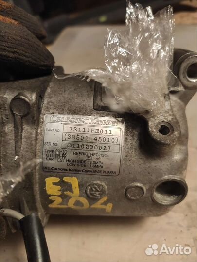 Компрессор кондиционера impreza