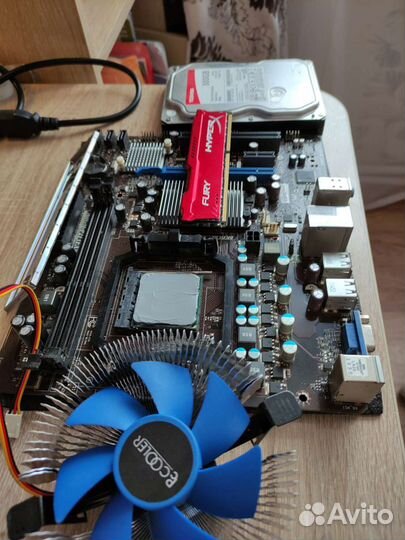 Процессор phenom ii X6 + мат. плат. + озу 8GB