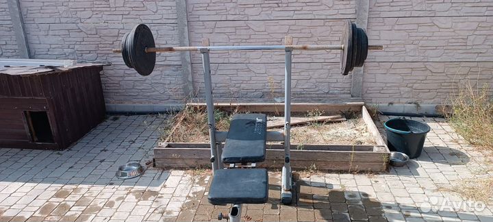 Скамья для жима с штангой