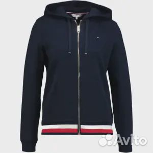 Толстовка на молнии Tommy Hilfiger Heritage, темно