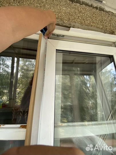 Балконный блок с дверью 121 серия