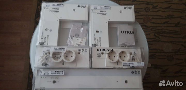 Подсветки,соед.углы,розетки,Утруста