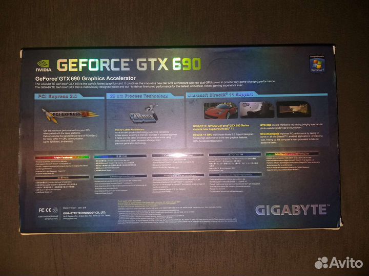 Видеокарта GeForce GTX 690