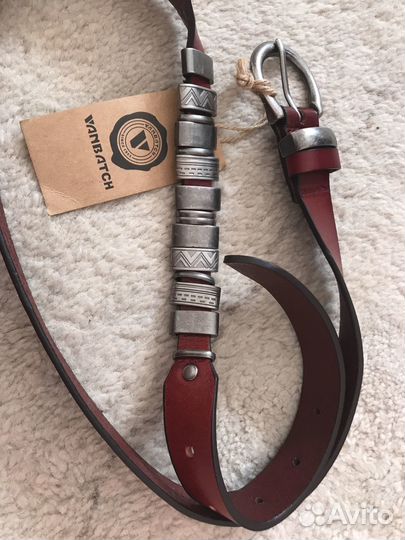 Женский кожаный ремень vanbatch