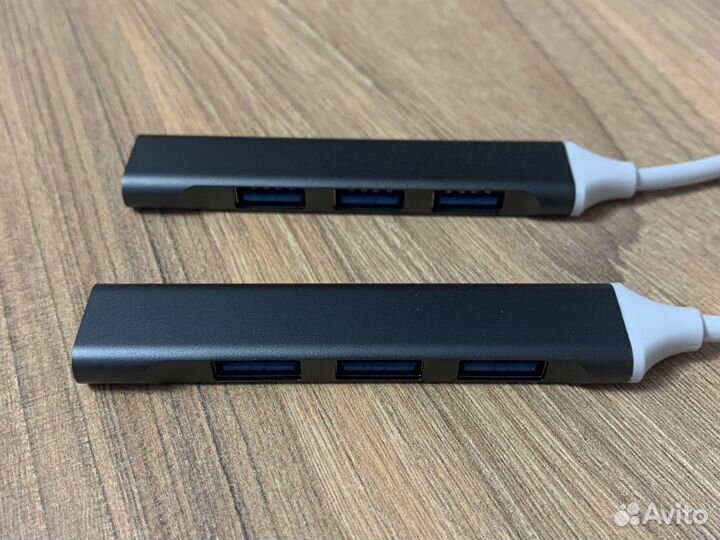 Переходник TypeC-4xUSB и USB-4xUSB