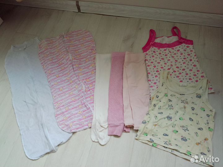 Пакет вещей от 0-6 мес на девочку