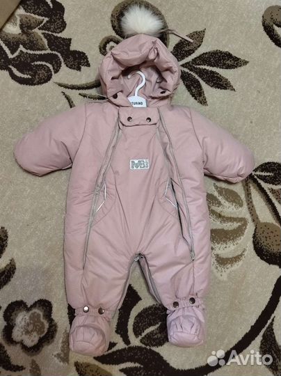 Зимний комбинезон для девочки