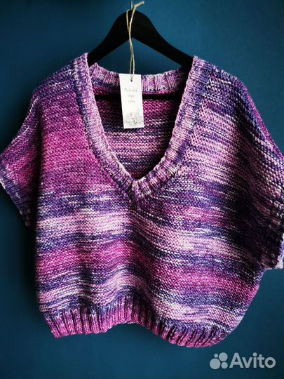 Жилетка женская ручной работы