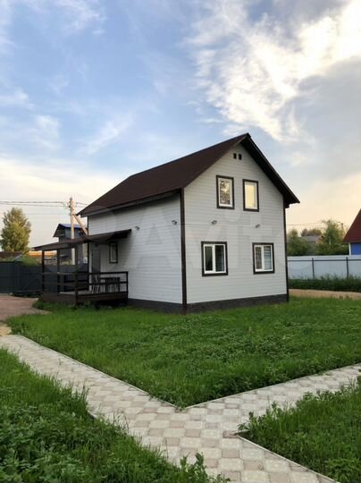 Коттедж 111 м² на участке 10 сот.