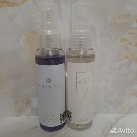 Парфюмированный спрей для тела avon женские разные
