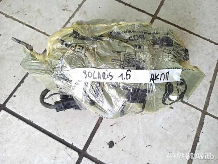 Проводка моторная в сборе 1,6 АКПП hyundai solaris