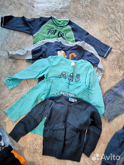 Вещи пакетом для мальчик 98-116