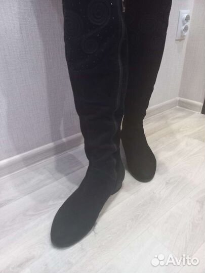 Сапоги ботфорты