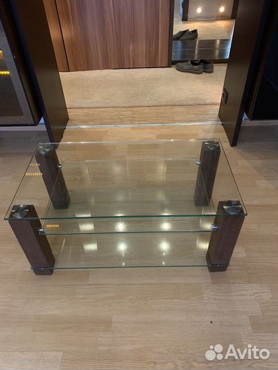 Стеклянная тумба