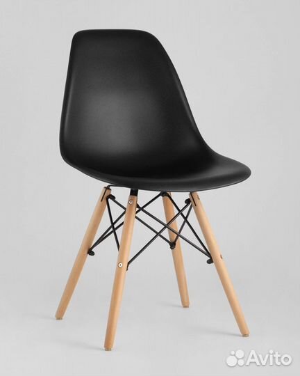 Стул Eames Style DSW черный 4 шт. комплект