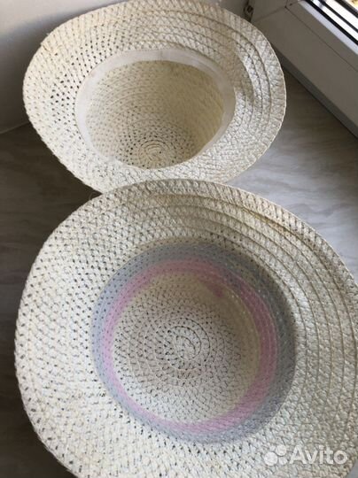 Шляпки пляжные для девочки