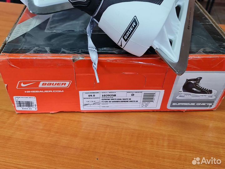 Коньки вратарские Bauer Supreme One75 SR 9D