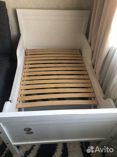 Детская кровать IKEA раздвижная сундвик