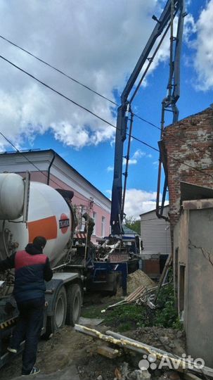 Бетон, Бетононасос