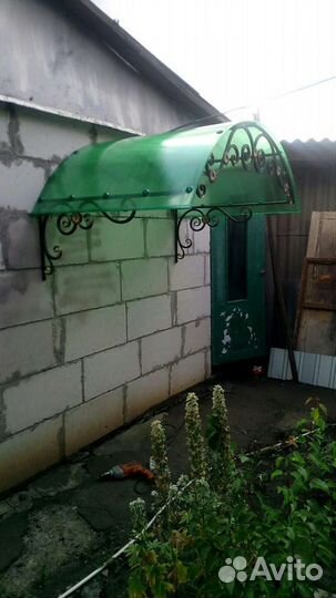 Навес из поликарбоната