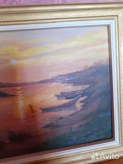 Картина маслом СССР