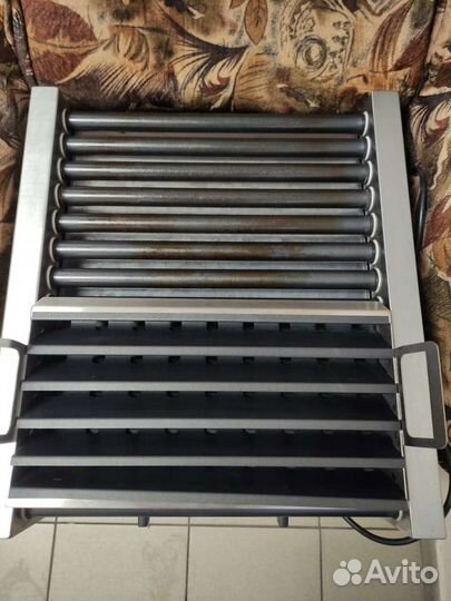 Роликовый гриль для хот догов