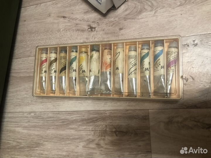 Советские масленные краски + набор для творчества