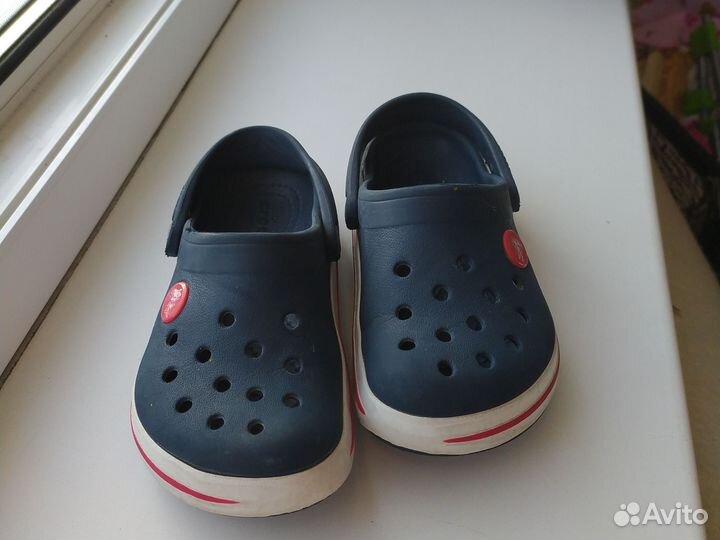 Тапки, шлепки crocs на мальчика C9