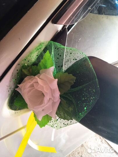 Свадебные ленты на машину