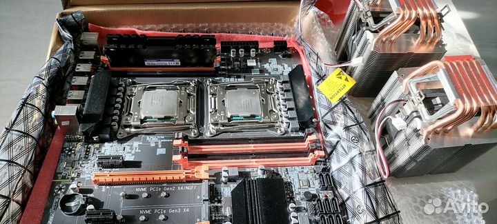 Комплект xeon x99d4 2682v4 x2