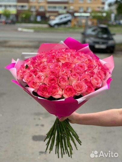 Букет из 51 розы