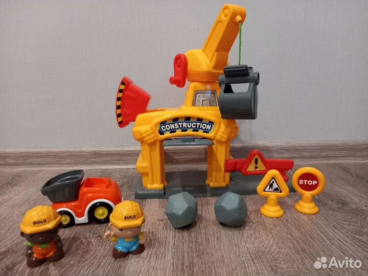 Игровой набор строительные и дорожные работы
