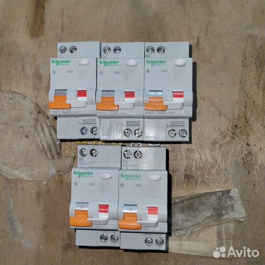 Диф автоматы, узо, Автоматы авв, Schneider Electri