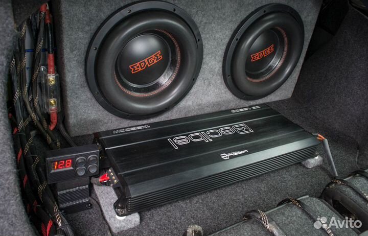 Установка звука в авто