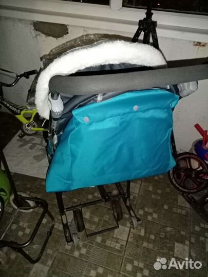 Детские санки коляска бу